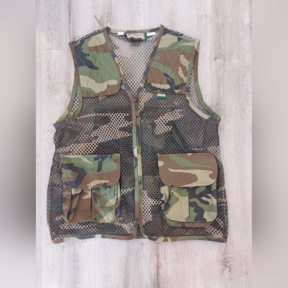 Remington Camo Mesh Vest Size Large